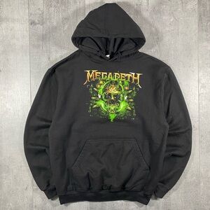 Black Megadeth Band Hoodie